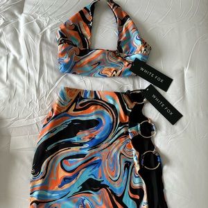 White Fox Two Piece Set